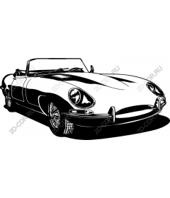  Classic sports car convertible