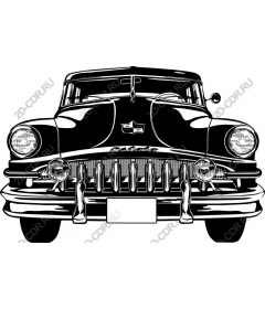 Классический черный автомобиль
