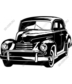 Классический винтажный автомобиль