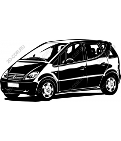  Стильный черный автомобиль