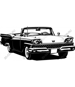  Classic convertible 1950-ies