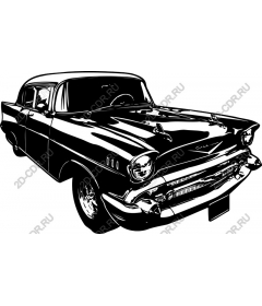  Classic Chevy Bel Air, 1957