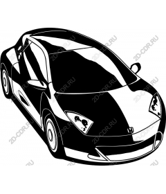  Elegant modern sports car