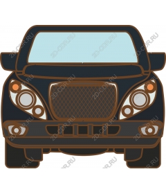  Classic vintage car front view