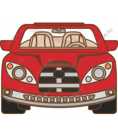  Classic red car