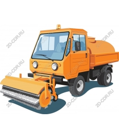 Multifunctional car for street cleaning