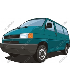 Retro-van color "Teal"