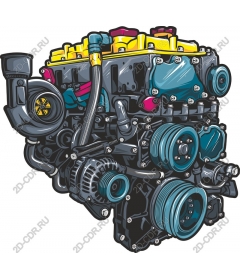 High-performance automotive engine