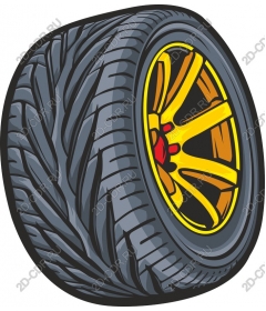  Bright sports tire for car