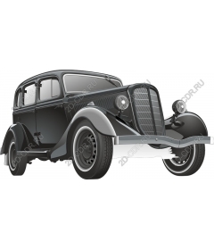  Classic vintage black car