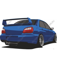  Blue sports car