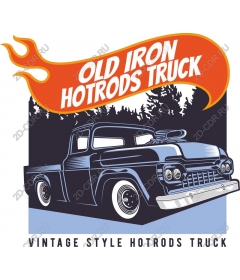  Old truck Iron Hotrods