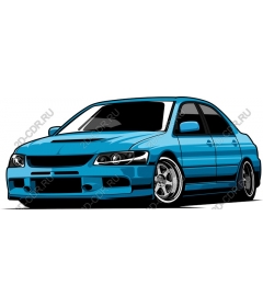  Elegant blue sports car