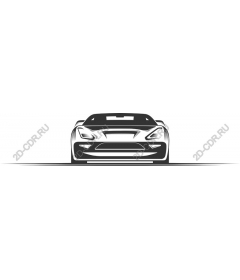 Элегантный спортивный автомобиль