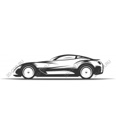  Динамичный спортивный автомобиль
