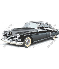  Classic vintage black sedan