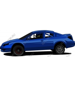  Blue race car