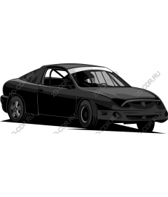  Black sports car