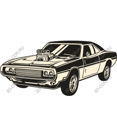  Classic muscle car