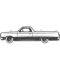  Classic vintage pickup truck