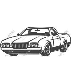 Классический американский мускул кар