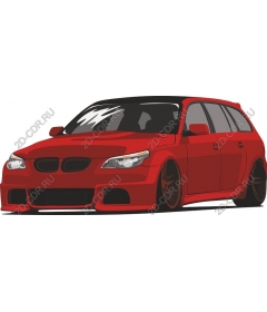 Red sport wagon