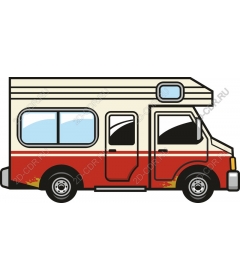 Retro food truck