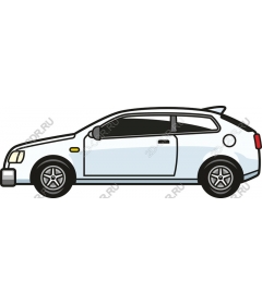  Стильный компактный автомобильный иллюстратор
