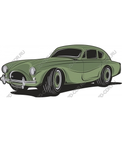  Classic green car