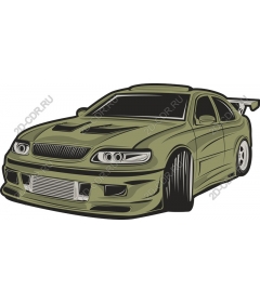 Elegant green sports car