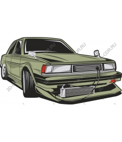 Vintage modified car