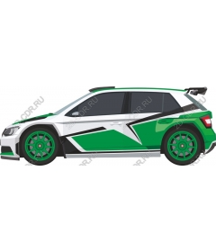  Динамичный раллийный автомобиль