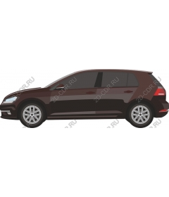  Brown Compact Hatchback