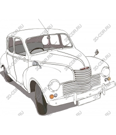 Vintage retro car