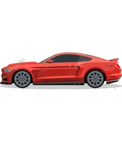  An elegant red sports car