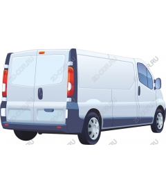 Stylish modern delivery vans
