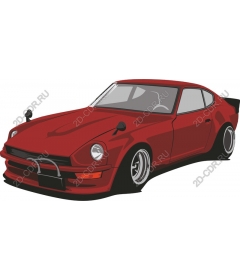  Classic red sports car