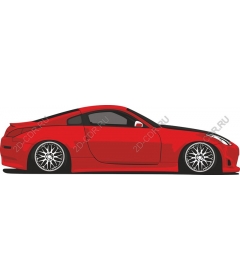 Red sports car premium