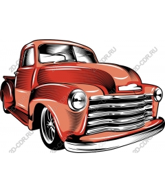  Classic orange pickup