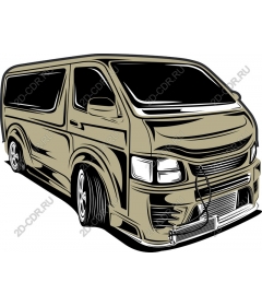 Stylish van