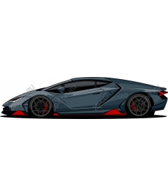  Elegant modern sports car