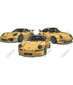  Коллекция Dynamic Yellow Porsche