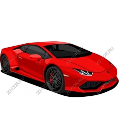  Красный спортивный автомобиль