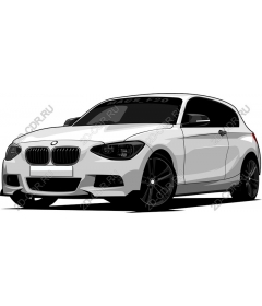  Elegant white BMW