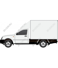 White delivery truck