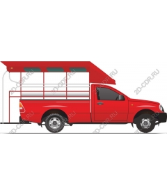 Red truck