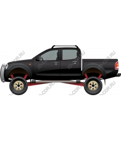  Durable black truck