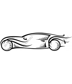 Элегантный спортивный автомобиль