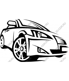 Элегантный спортивный автомобиль