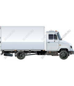  Commercial truck for delivery